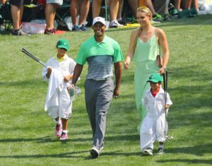 Tiger Woods rehab figli