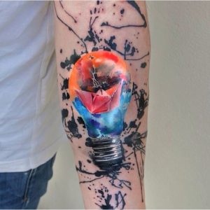tatuaggi colorati idee