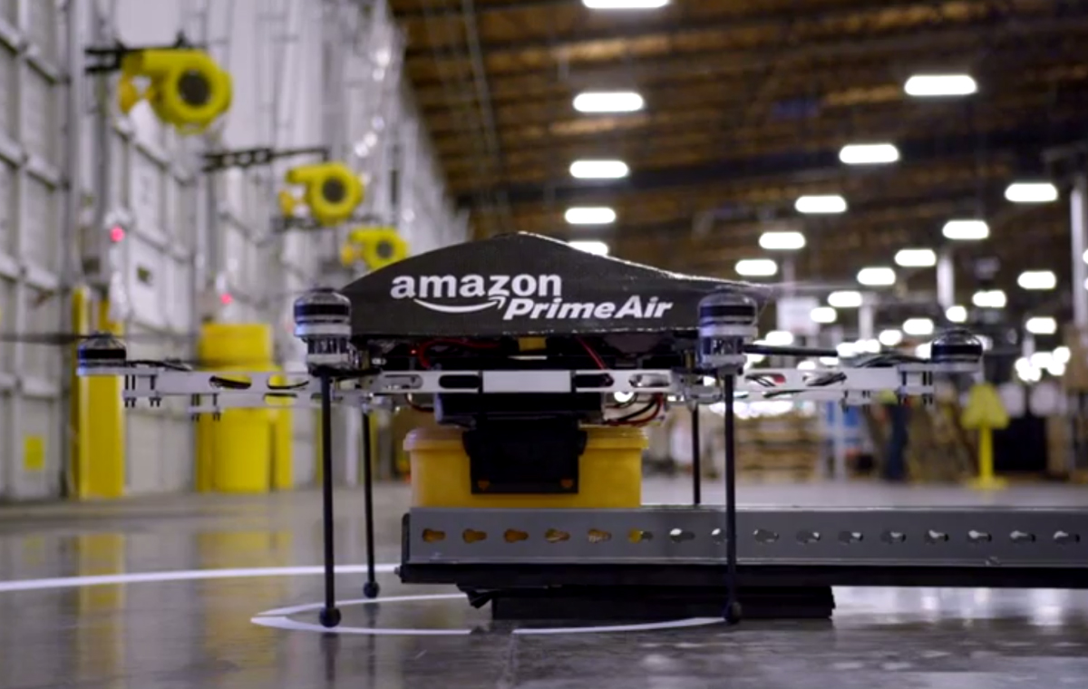 Amazon consegna drone
